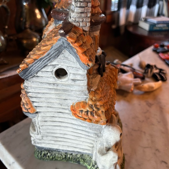 Vintage Partylite old haunted house tea light, Halloween. Decor - Picture 9 of 11